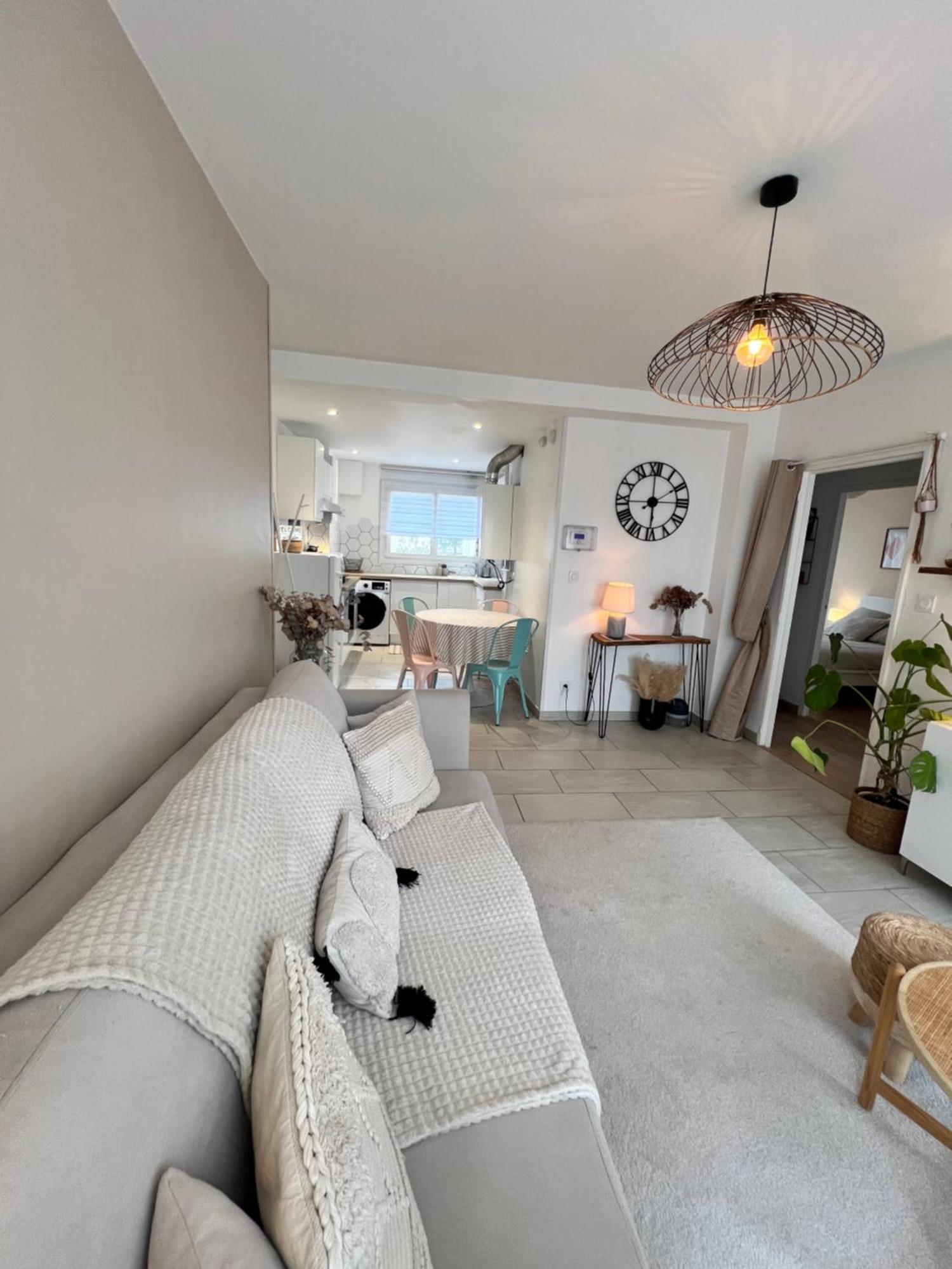 Le Bellevue - T3 - Gare & Les Jardins Darcy - Parking Free Apartment Dijon Bagian luar foto