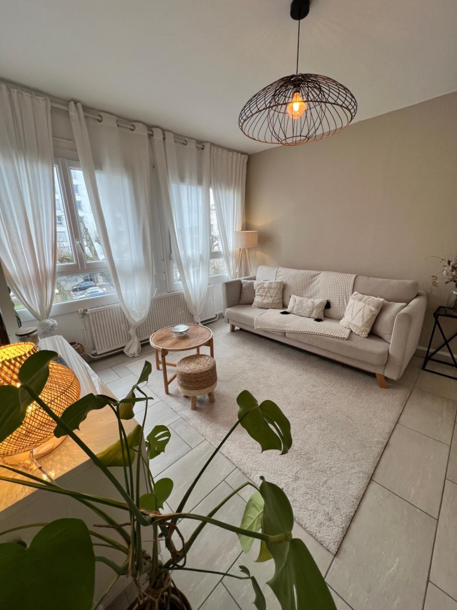 Le Bellevue - T3 - Gare & Les Jardins Darcy - Parking Free Apartment Dijon Bagian luar foto